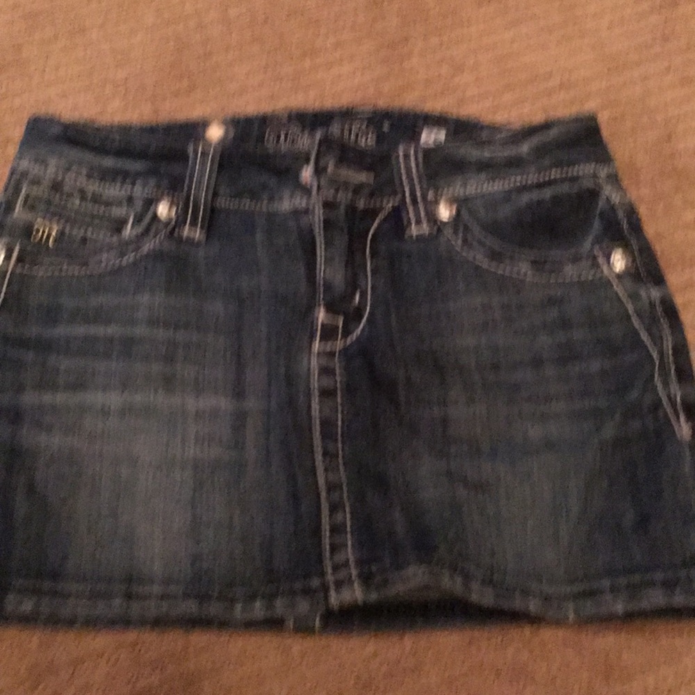 Miss me jeans skirt